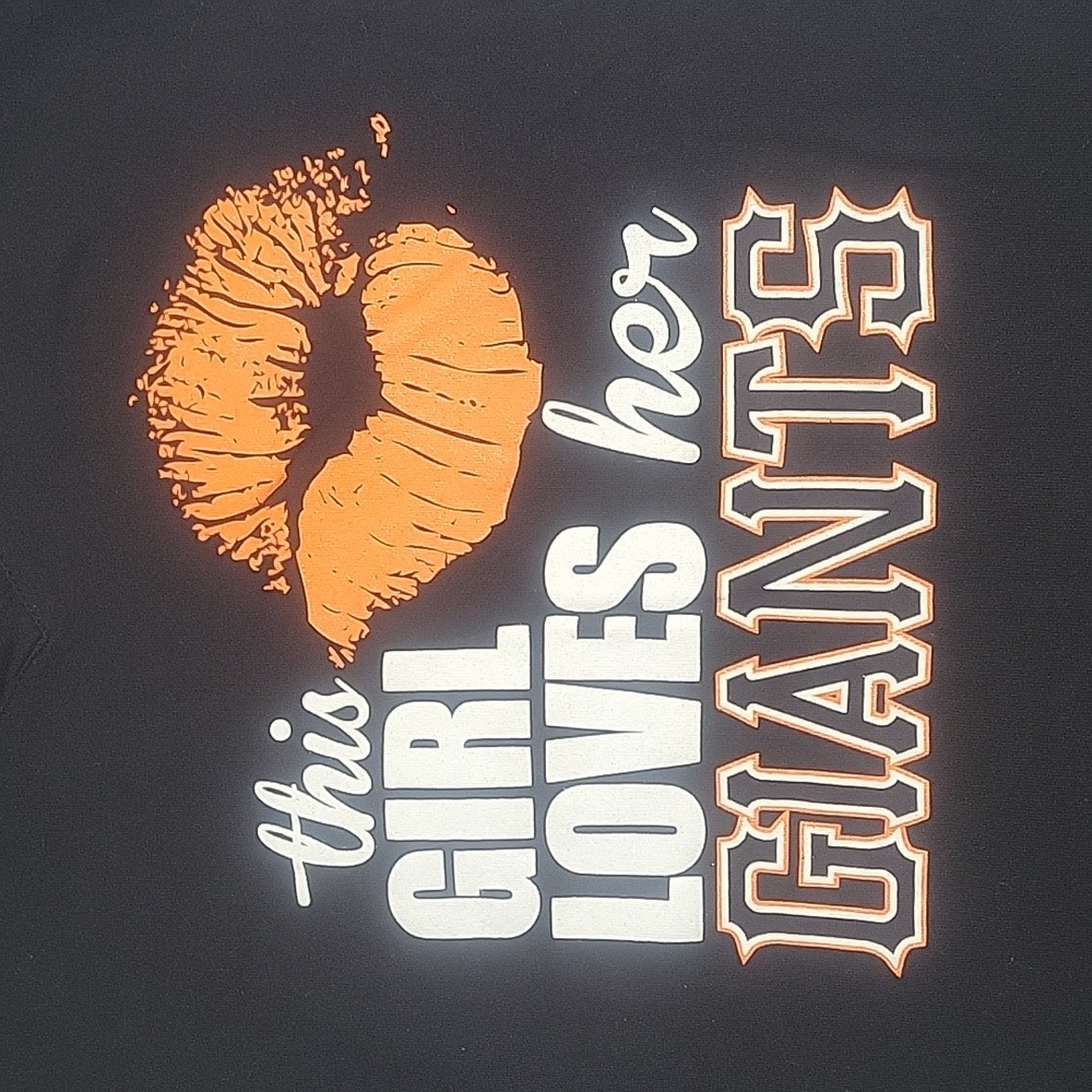 Giants fan t-shirt size small